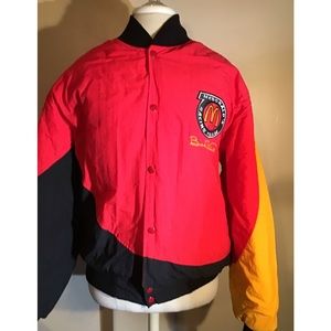 Men’s vintage KUDZU Bill Elliott racing jacket size small With pockets